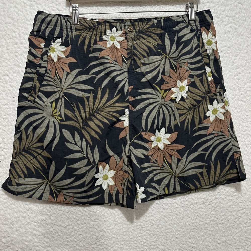 Tommy Bahama Board Shorts Men's Size Large Floral Beach Tropical Mesh Lined